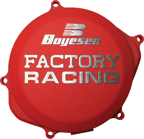 Boyesen - Boyesen Factory Clutch Cover - Red - CC-07CR