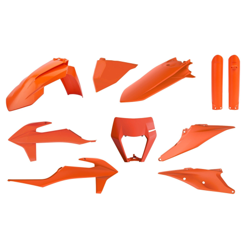 Polisport - Polisport Plastic Kit - Orange - 91041