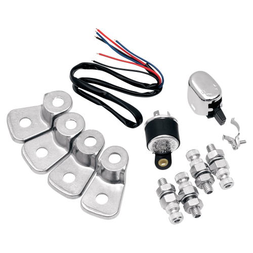 K&S Technologies - K&S Technologies Universal Turn Signal Wiring Kit with brackets - 25-9000