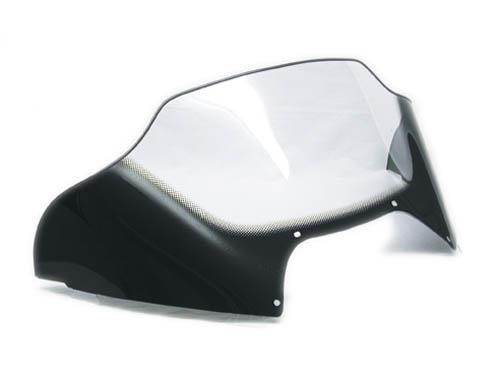 Koronis Parts Inc - Koronis Parts Inc Windshield - Low - 12.5in. - Smoke/Graphics - 450-251-03