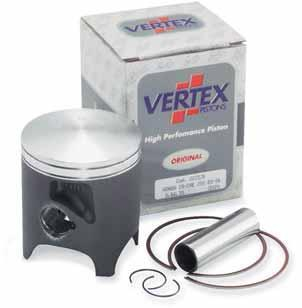 Vertex - Vertex Forged Big Bore Piston Kit (971cc) - 5.00mm Oversize to 102.96mm, 10.6:1 Compression - 23834A