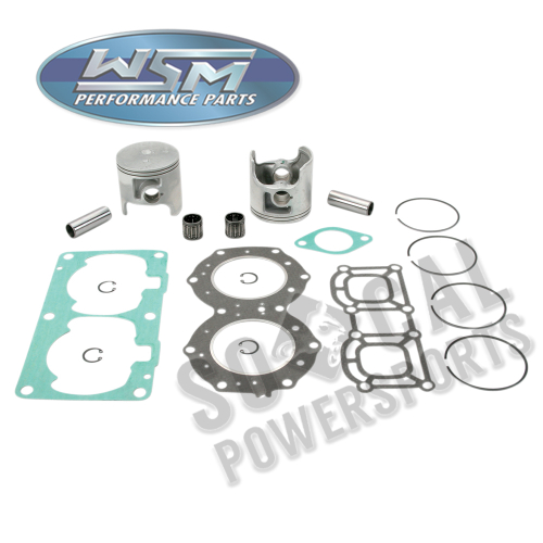 WSM - WSM Top End Kit (649cc) - 1.00mm Oversize to 78.00mm Bore - 010-802-14