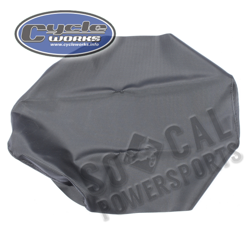 Quad Works - Quad Works Cycle Works Seat Cover - Gripper Black - 36-18085-01