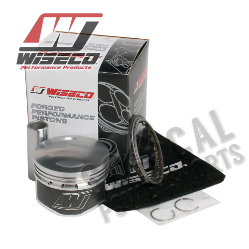 Wiseco - Wiseco Piston Kit - 1.00mm Oversize to 55.95mm, 11:1 Compression - 40068M05500
