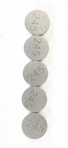 K&L Supply - K&L Supply 13.00mm Valve Shim Refill (5 pack) - 2.45mm - 13-7688