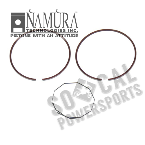 Namura Technologies - Namura Technologies Piston Ring Set - 55.95mm - NX-40010R