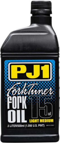 PJ1 - PJ1 Gold Series Fork Tuner Oil - SAE 15W Lite/Medium - 1/2L. - 2-15W