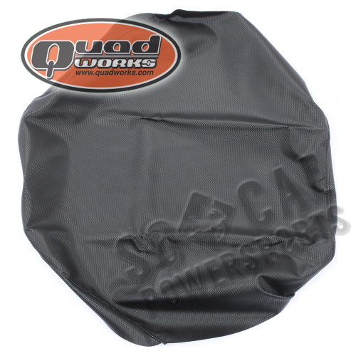 Quad Works - Quad Works Seat Cover - Gripper - Black - 31-14598-01