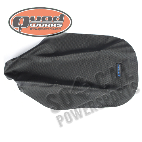 Quad Works - Quad Works Cycle Works Seat Cover - Gripper Black - 36-38502-01