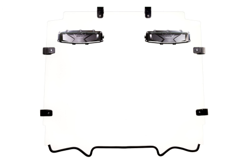 Seizmik - Seizmik Vented Windshield - Hard-Coated - 26103