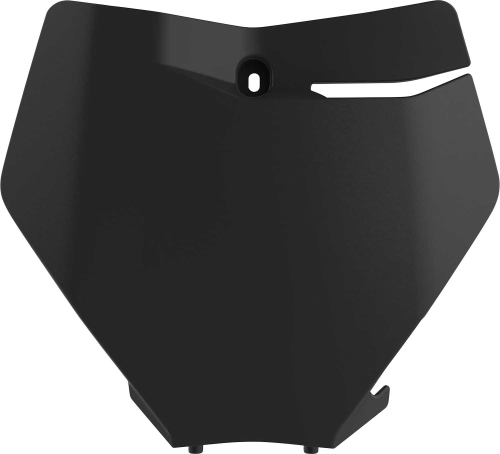 Polisport - Polisport Front Number Plate - Black - 8666400003