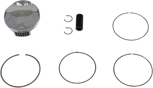 Vertex - Vertex Forged Replica Piston Kit - Standard Bore 77.96mm, 12.8:1 Compression - 24196A