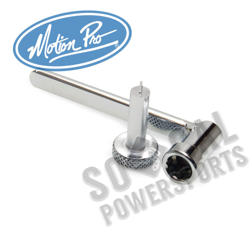 Motion Pro - Motion Pro Tappet Adjuster Set - Straight Slot with 10mm Socket Wrench - 08-0586