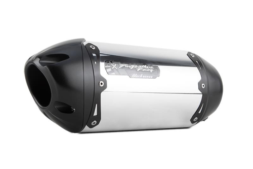 Two Brothers Racing - Two Brothers Racing S1-R Slip-On - Aluminum Muffler - Black - 005-4260406-S1B