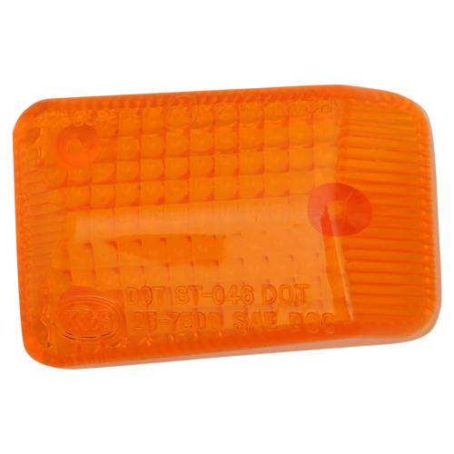 K&S Technologies - K&S Technologies DOT Approved Mini-Stalk Replacement Lens  - Amber - 25-7510