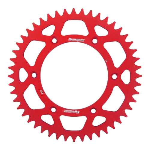 Supersprox - Supersprox Aluminum Rear Sprocket - 50T - RAL-990-50-RED
