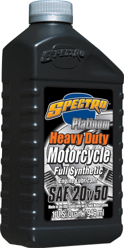 Spectro - Spectro Platinum Heavy Duty Full Syn - 20W50 - 1qt. - R.HDP25