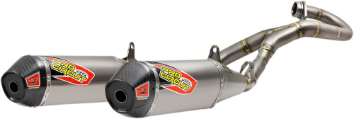 Pro Circuit - Pro Circuit Ti-6 Pro Dual Full Exhaust System - 0311945FP2