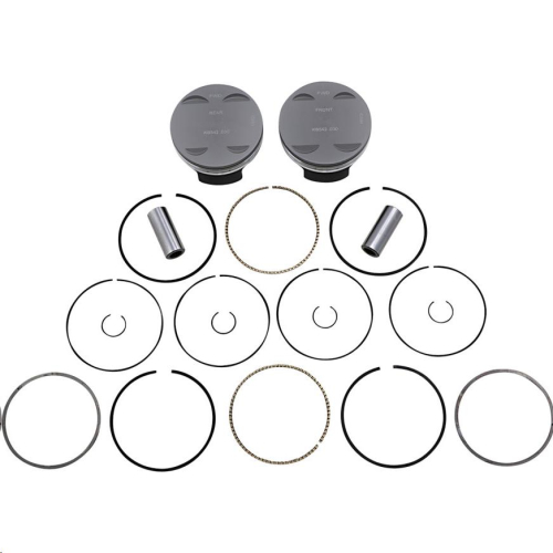 KB Performance - KB Performance Super-Duty Forged Piston Kit (120ci.) - Bored  (+0.030) - 11.0:1 Compression - KB542LCA.030
