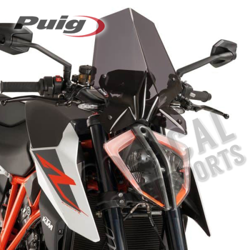 PUIG - PUIG New Generation Touring Windscreen - Dark Smoke - 9692F