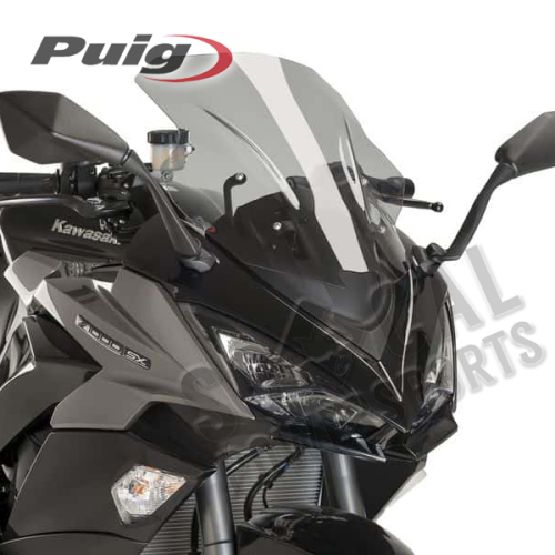 PUIG - PUIG Racing Windscreen - Smoke - 9408H