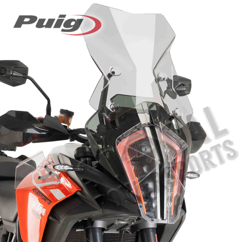 PUIG - PUIG Touring Windscreen - Smoke - 9717H