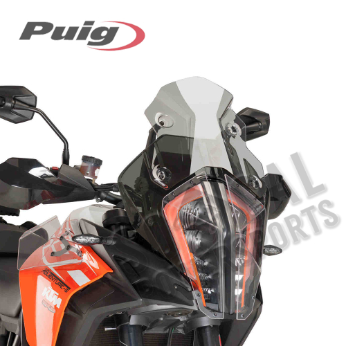 PUIG - PUIG Racing Windscreen - Smoke - 9716H