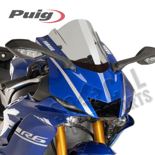 PUIG - PUIG Racing Windscreen - Smoke - 9723H