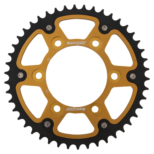 Supersprox - Supersprox Stealth Rear Sprocket - 46T - RST-735-46-GLD