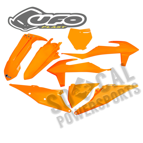 UFO Plastics - UFO Plastics Complete Body Kit - Neon Orange - KTKIT522FFLU