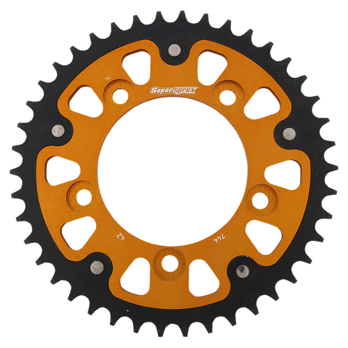Supersprox - Supersprox Stealth Rear Sprocket - 42T - RST-744-42-GLD