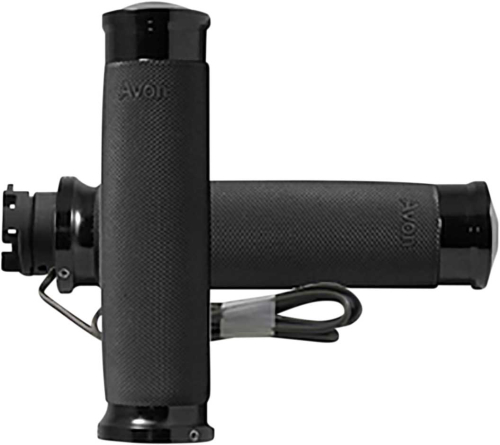 Avon Grips - Avon Grips Custom Contour Heated Grips - Black Anodized - IN-S-CC-86-A-H