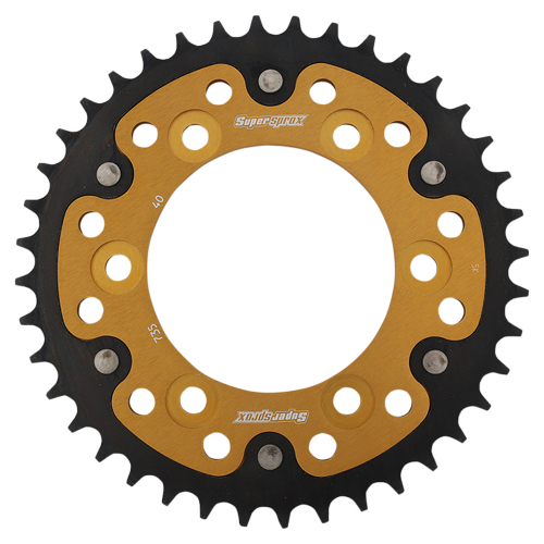 Supersprox - Supersprox Stealth Rear Sprocket - 40T - RST-735-40-GLD