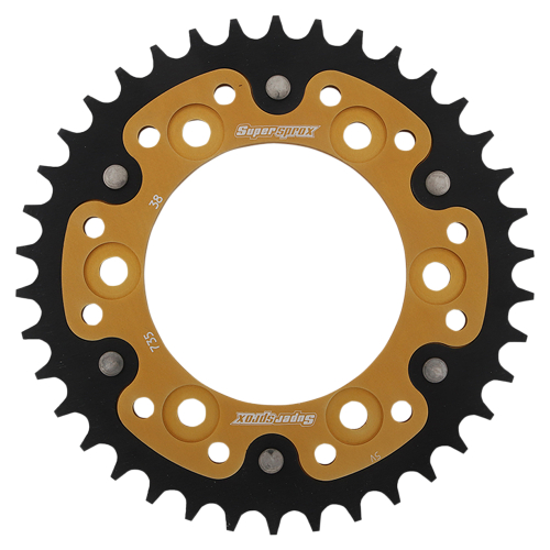 Supersprox - Supersprox Stealth Rear Sprocket - 38T - RST-735-38-GLD
