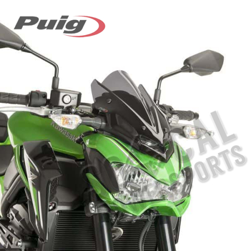 PUIG - PUIG New Generation Sport Windscreen - Dark Smoke - 9689F
