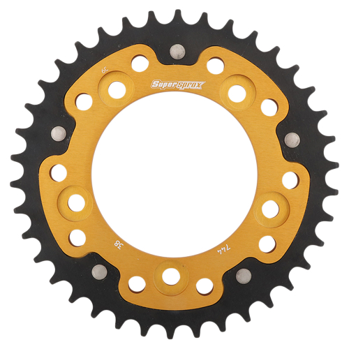 Supersprox - Supersprox Stealth Rear Sprocket - 38T - RST-744-38-GLD