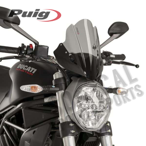 PUIG - PUIG Touring Windscreen - Dark Smoke - 8900F