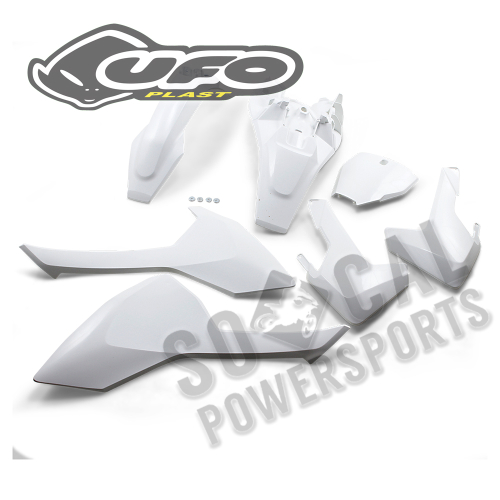 UFO Plastics - UFO Plastics Complete Body Kit - White - HUKIT620-999