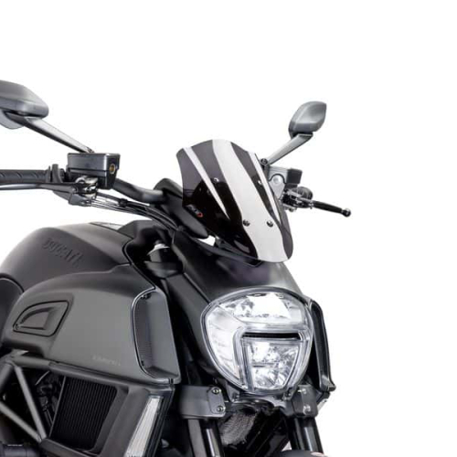 PUIG - PUIG New Generation Sport Windscreen - Dark Smoke - 7592F