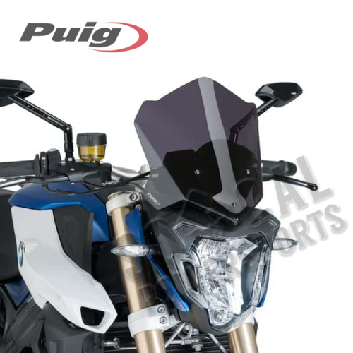 PUIG - PUIG New Generation Sport Windscreen - Dark Smoke - 7650F