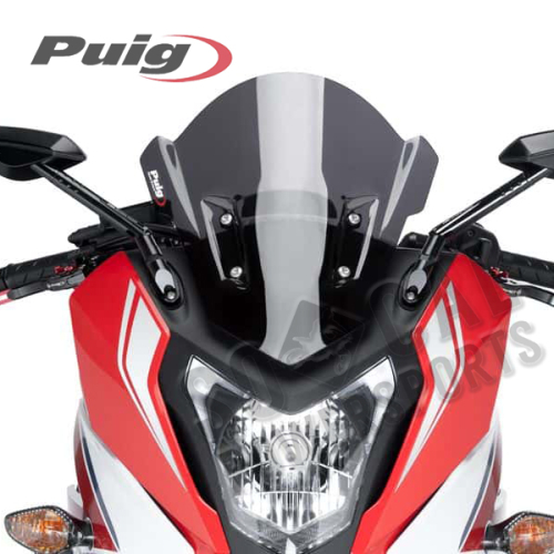 PUIG - PUIG Racing Windscreen - Dark Smoke - 7003F