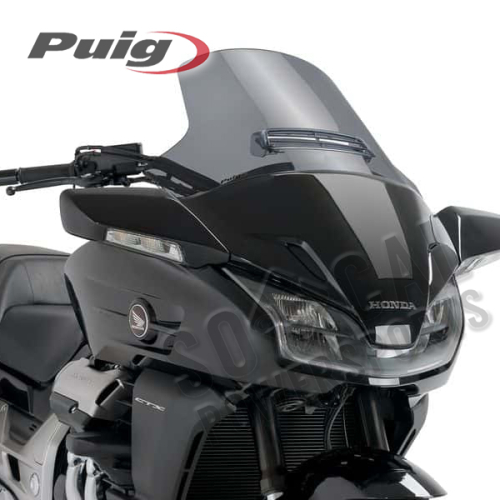 PUIG - PUIG Touring Windscreen - Smoke - 7005H