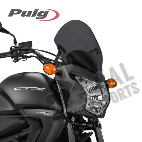 PUIG - PUIG New Generation Sport Windscreen - Dark Smoke - 7009F