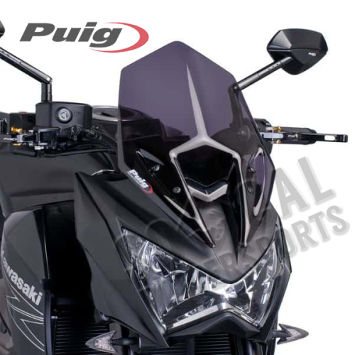 PUIG - PUIG New Generation Sport Windscreen - Dark Smoke - 6401F