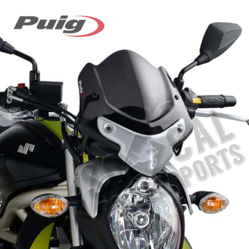 PUIG - PUIG New Generation Sport Windscreen - Dark Smoke - 4951F