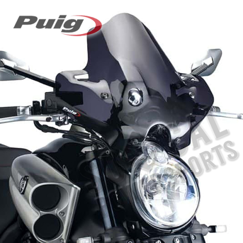 PUIG - PUIG New Generation Sport Windscreen - Dark Smoke - 4952F