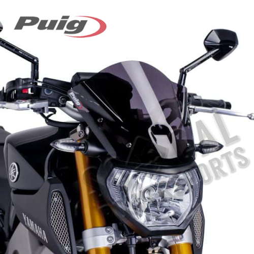 PUIG - PUIG New Generation Sport Windscreen - Dark Smoke - 6859F