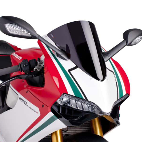 PUIG - PUIG Racing Windscreen - Dark Smoke - 5990F