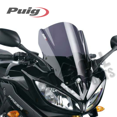 PUIG - PUIG Racing Windscreen - Dark Smoke - 5572F
