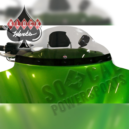 Klock Werks - Klock Werks 9in. Flare Windshield - Tint - KWW-06-0023